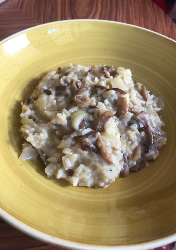 Una foto de Risotto de setas