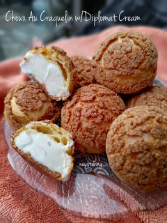 Foto resep #362. Choux au Craquelin with Diplomat Cream
