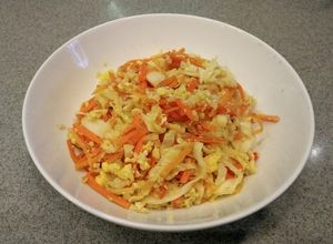 Foto resep Orak Arik Kol Kubis Wortel Telur