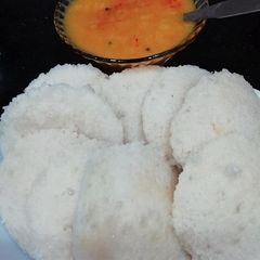 Sago Idli A picture of Sago Idli.
