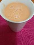 Jugo de plátano y papaya