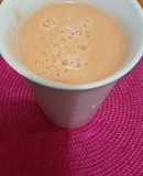 Jugo de plátano y papaya