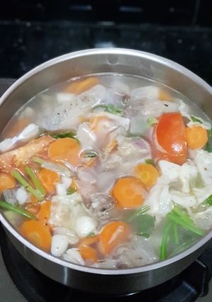 Foto resep Sup Ayam Kampung Bening