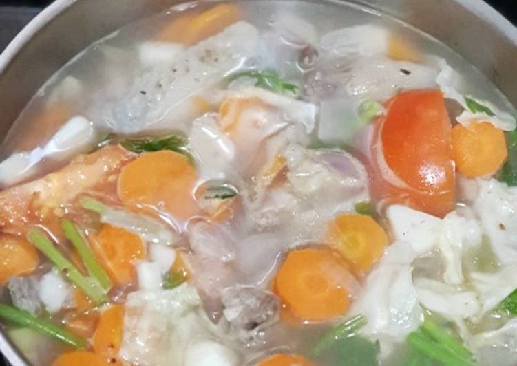 10 Resep: Sup Ayam Kampung Bening Anti Gagal!