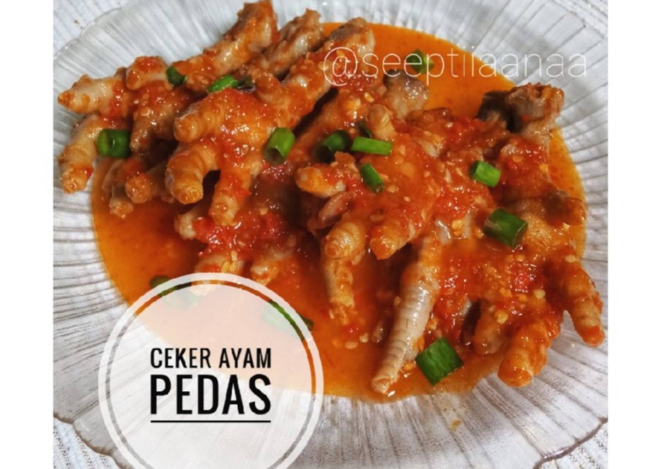 Ceker Pedas Mantap