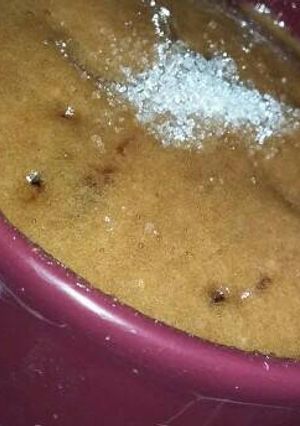 صورة لوصفة مولتن كيك بدقيقتين😋