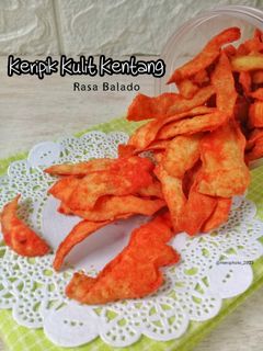 Foto resep Keripik Kulit Kentang Rasa Balado