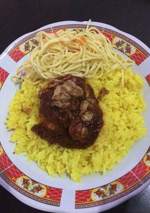 Foto resep Nasi Kuning Bumbu Habang