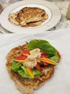 รูปของ Keto wrap (Tortilla)