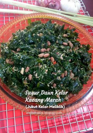 Foto resep 98. Sayur Kelor Kacang Merah (Jukut Kelor Meliklik)