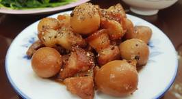 Hình ảnh món Thịt ba chỉ kho trứng cút
