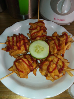 A picture of Chips corndog.