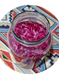 عکسی از دستور شوری کلم بنفش