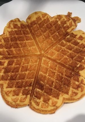 Gofri kukoricalisztből recept fotója