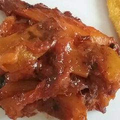 A picture of Aam ki khatti chutney.
