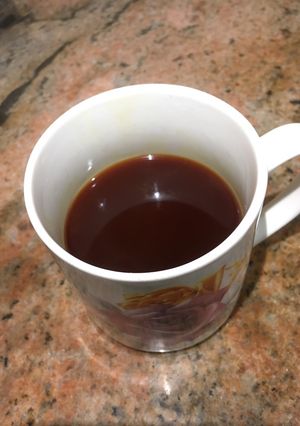 A picture of Ginger and turmeric tea.