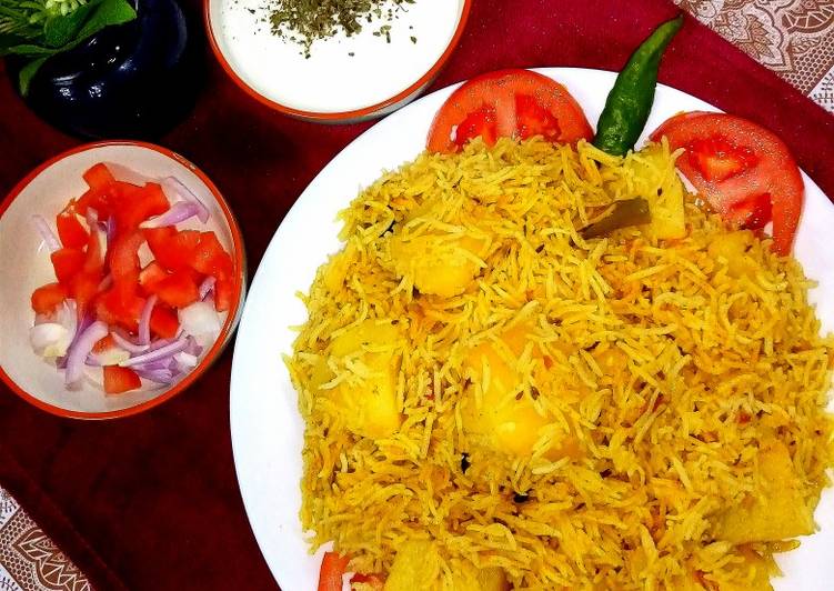 Recipe of Any-night-of-the-week Aloo ki tahari