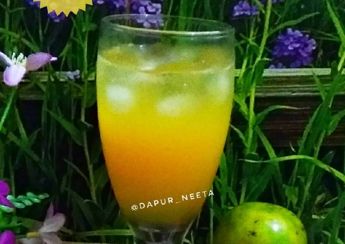 Cara Bikin Es Jeruk Peras Irit Anti Gagal