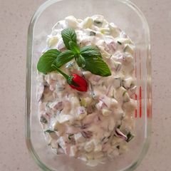 A picture of Cucumber Raita 🥗.