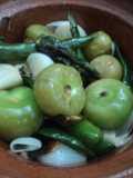 Salsa verde de chiles dorados Mamá Guera al estilo ranchero