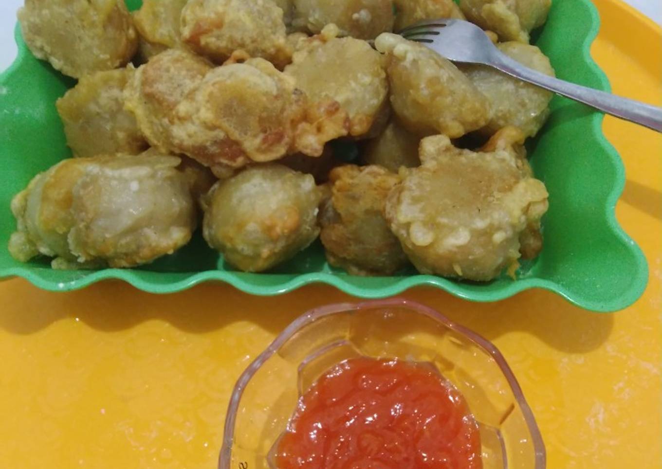 Sempolan/pentol goreng ponorogo