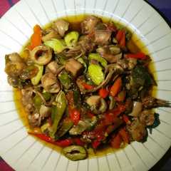 Cumi Pete ala Resep Sarwendah রেসিপির প্রধান ছবি