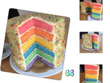 Rainbow cake