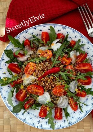 Foto di Insalata di farro e lenticchie
