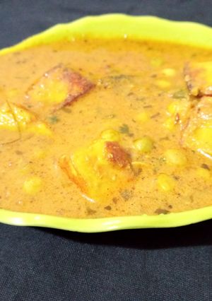 মটর পনির(Matar Paneer recipe in bengali) রেসিপির প্রধান ছবি