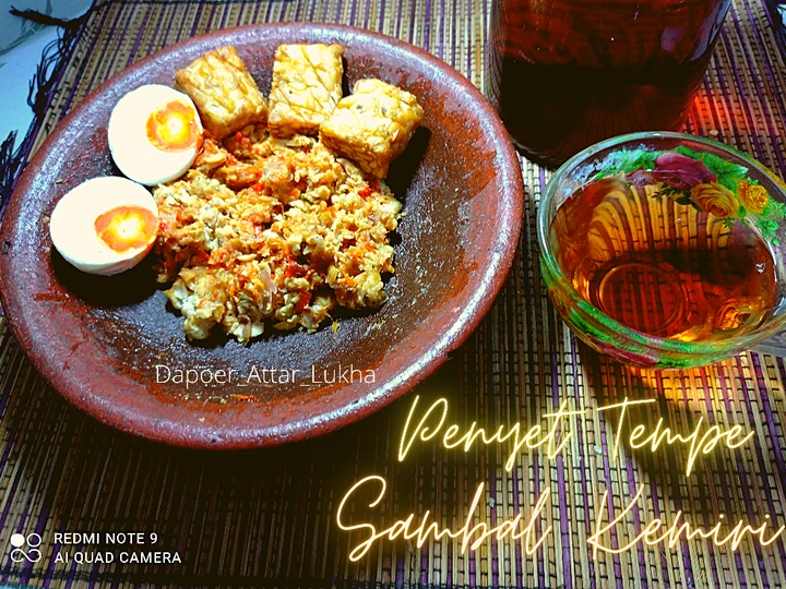 Cara Mudah Menyiapkan Resep Resep Minggu ke-15: Penyet Tempe Sambal Kemiri yang Lezat Anti Ribet, Lezat