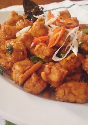 Foto resep Tempe Manis Saus Tiram