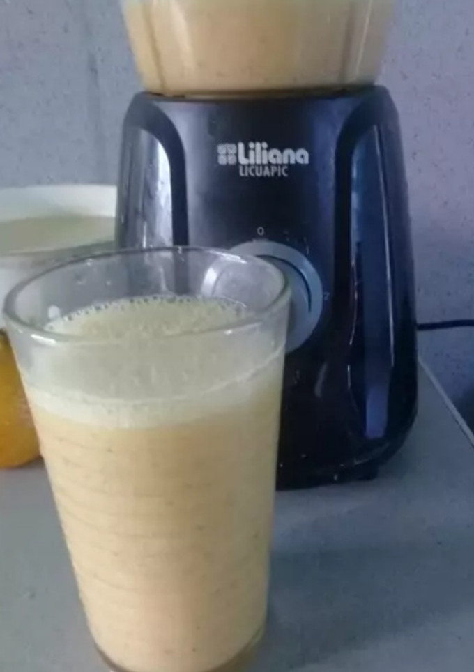 Una foto de Licuado mix de frutas