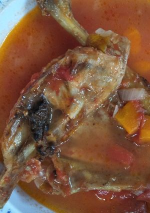 A picture of Chicken stew.