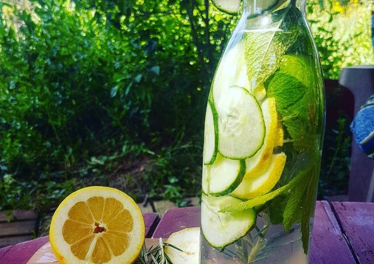 Recipe: Yummy Eau detox au concombre