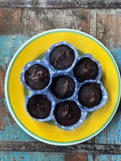 Una foto de Mini mousse de chocolate fit 🤩🍫😋