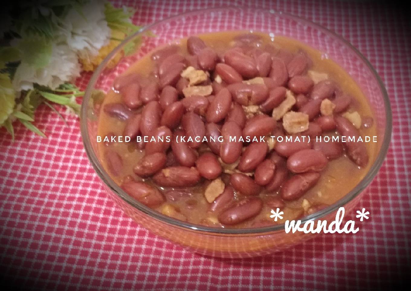 Baked Beans a.k.a kacang masak tomat