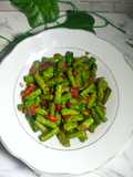 Kacang Panjang Tumis Sunti