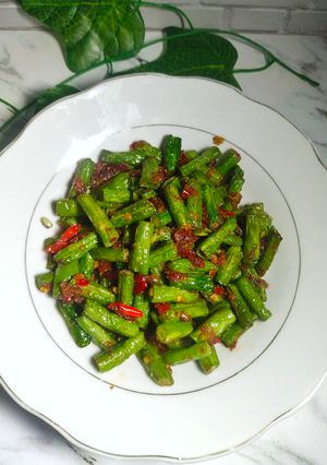 Foto resep Kacang Panjang Tumis Sunti