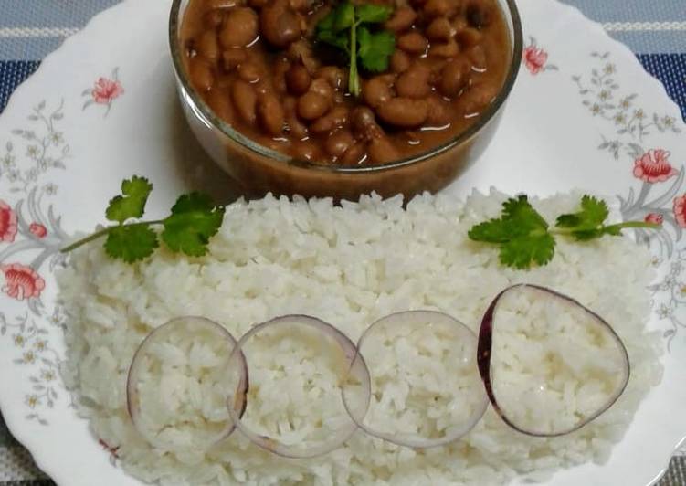 Easiest Way to Prepare Quick Simple rice and yellow beans