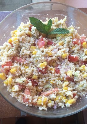 Une photo de Salade de couscous Mamounette