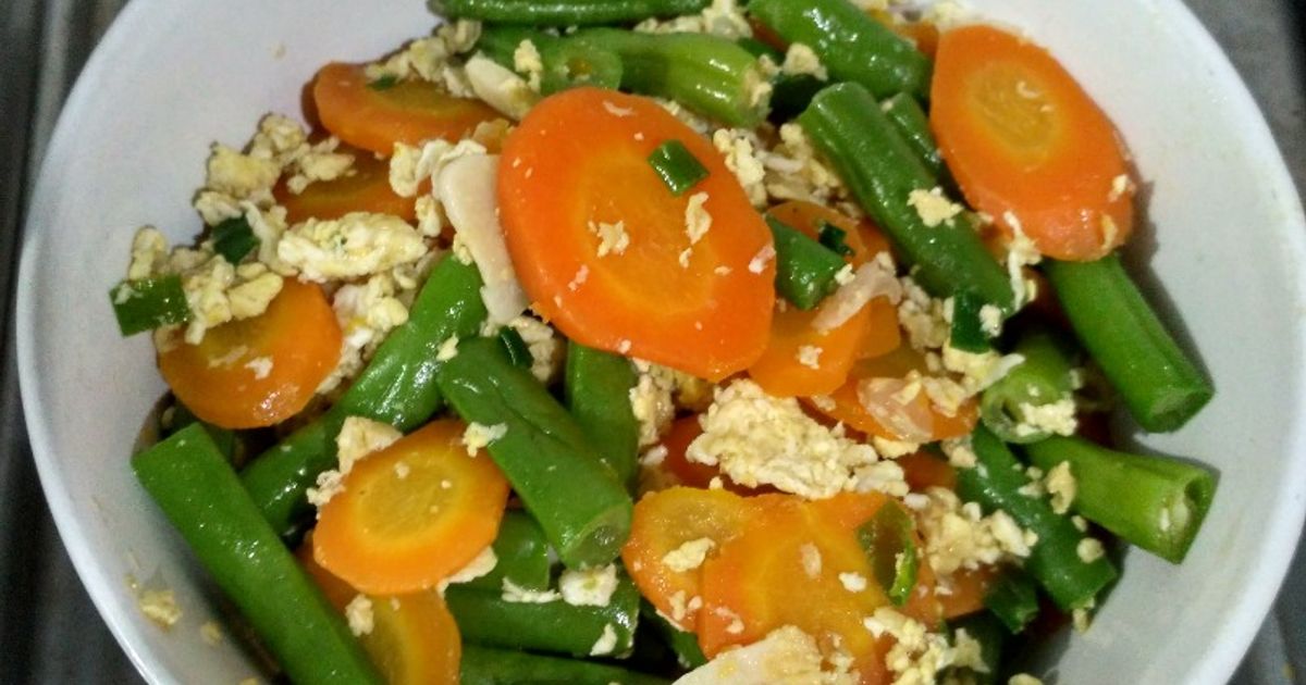Resep Tumis Buntel (Buncis Telor Wortel) oleh Anna Sulaiman - Cookpad