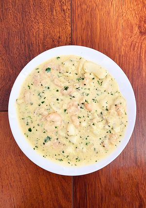 Una foto de Gambas Cremosas 🦐