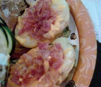 Popular Recipe Superbowl Cheesy Potato Skins Home Style