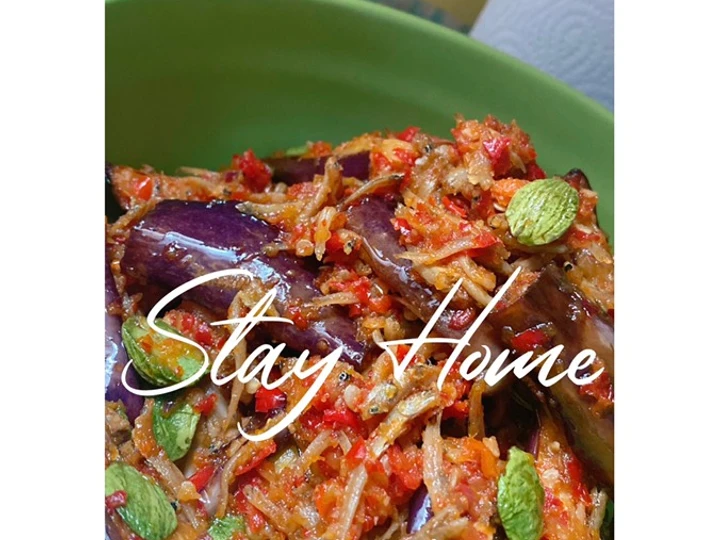 Easy Ways Prepare Recipes Sambal terong, pete dan teri the Perfect Make You Drink.