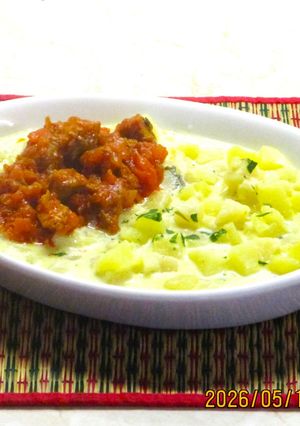 Zelleres burgonyafőzelék recept fotója