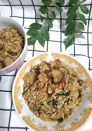 Foto resep 111. Sambal Udang Sabee/Rebon Terong