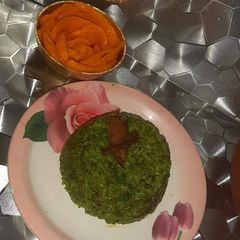A picture of Spinach Rice.