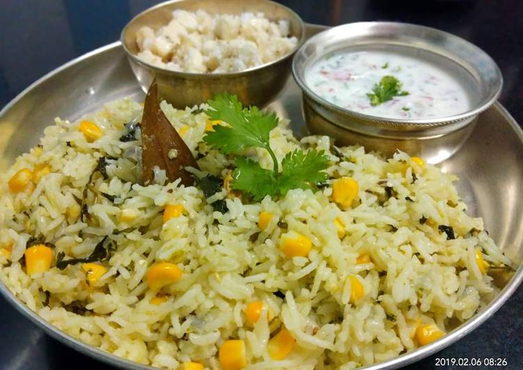Easiest Way to Make Super Quick Homemade Corn pulao