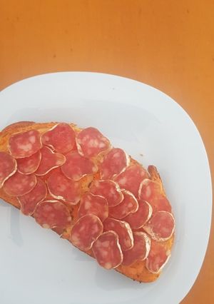 Una foto de Torrada de fuet