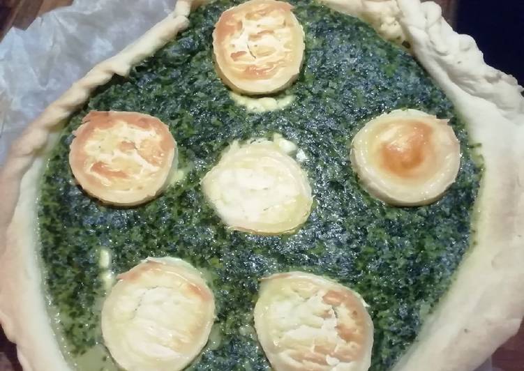 Les Meilleures Recettes de Quiche épinard chèvre